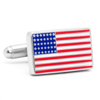American Flag Cufflinks