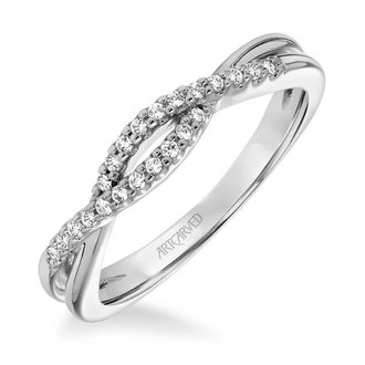 Double-Row Diamond Band