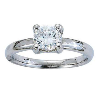 Solitaire Diamond Engagement Ring