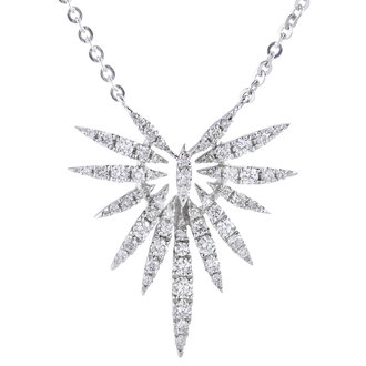 Diamond Starburst Necklace