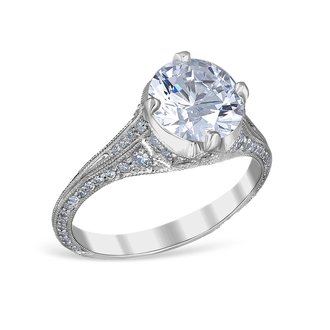 Antique Style Engagement Ring