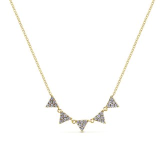 Triangle Station Necklace
