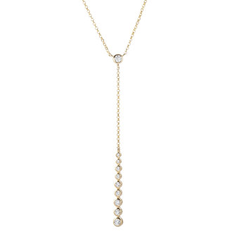 Diamond Drop Necklace