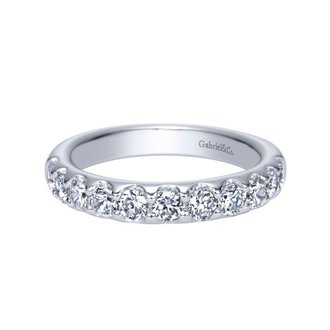 Prong Set Wedding Band