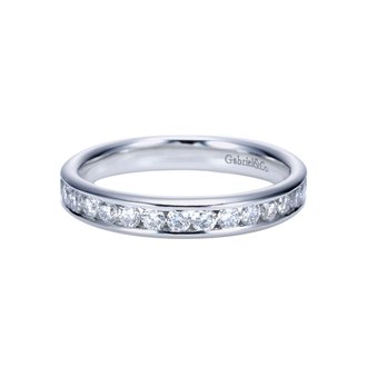 Channel Set Diamond Band