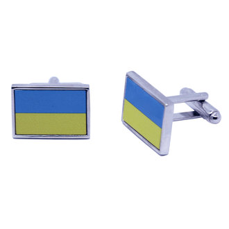 Ukrainian Flag Cufflinks