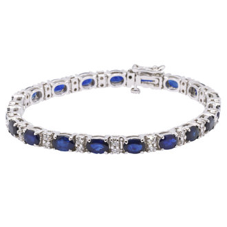 Sapphire & Diamond Bracelet