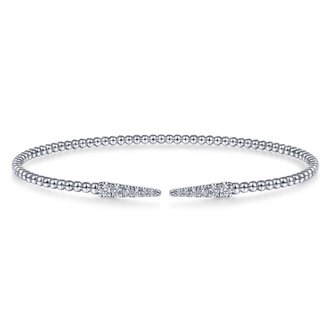 Diamond Spikes Split Bangle