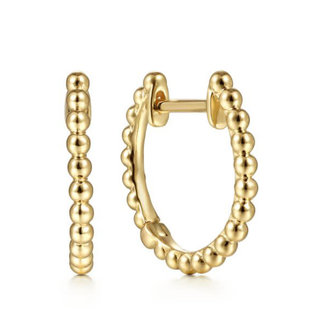 Gold Bujukan Huggie Earrings