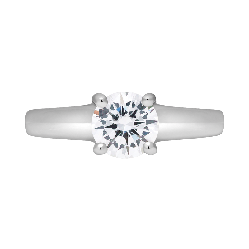 Engagement Rings - New York Infinity Solitaire Bridal Ring