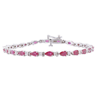 Ruby & Diamond Bracelet