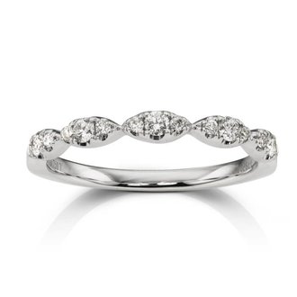 Marquise Diamond Wedding Ring