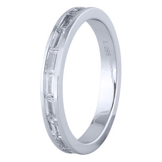 Pavé Eternity Diamond Wedding Band