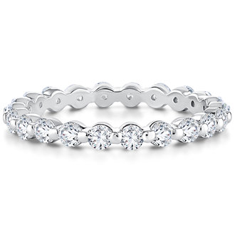 Round Brilliant Cut Diamond Eternity Band