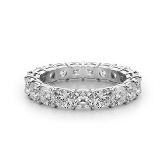Cushion Cut Diamond Eternity Band