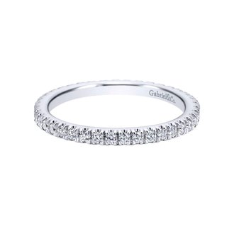Prong Set Round Diamond Eternity Band