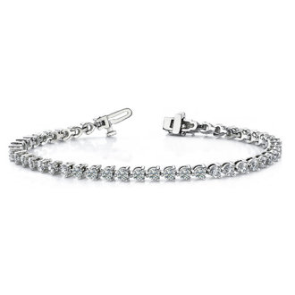 Brilliant Round Diamond Bracelet
