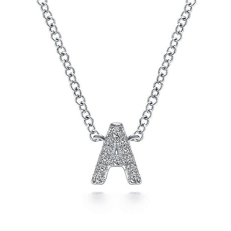 Preloved Tiffany & Co. Elsa Peretti Alphabet Letter K Necklace Silver