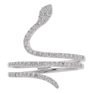 Diamond Snake Ring