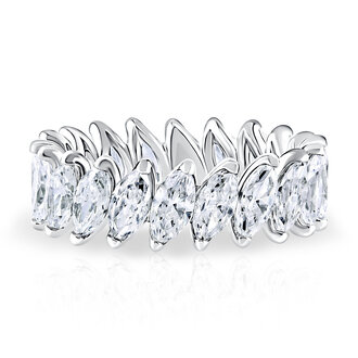 Marquise Diamond Eternity Band