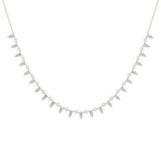 Diamond Fashion Spike Necklace