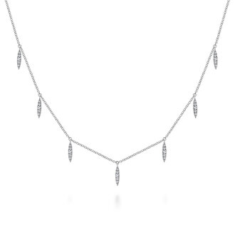 Diamond Drop Necklace