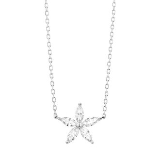Marquise Diamond Star Necklace