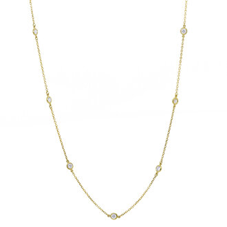 Diamond By The Yard Necklace