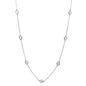 Diamond By The Yard Necklace