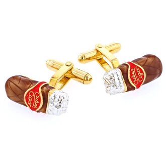 Cuban Cigar Cufflinks