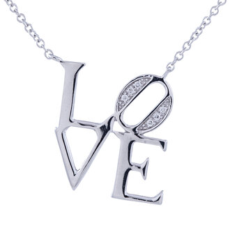 Philly Love Diamond Necklace