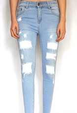Wakee - Onyx Light Faded Designer Jeans