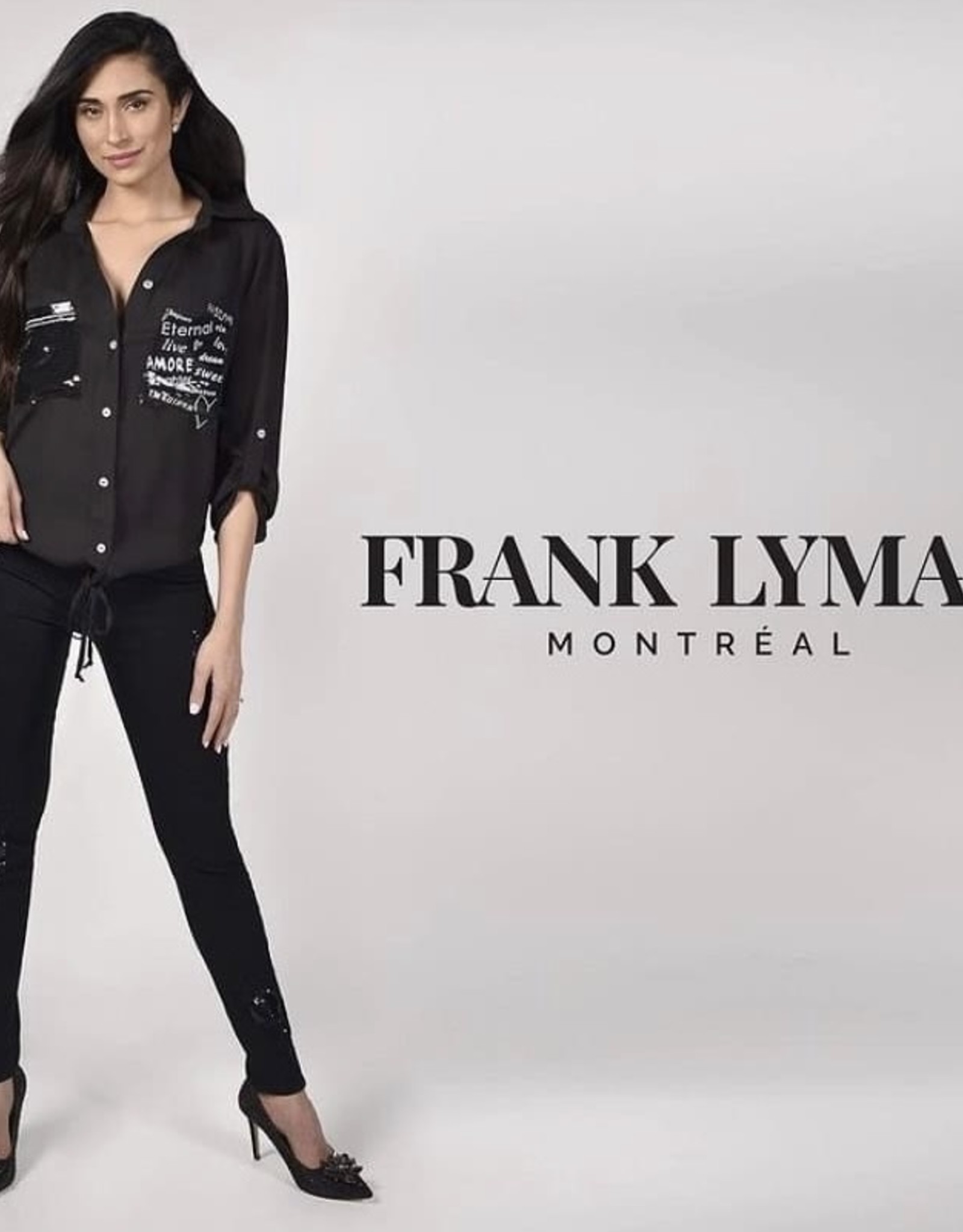 Frank Lyman Frank Lyman - Sequin Detail Pocket Top