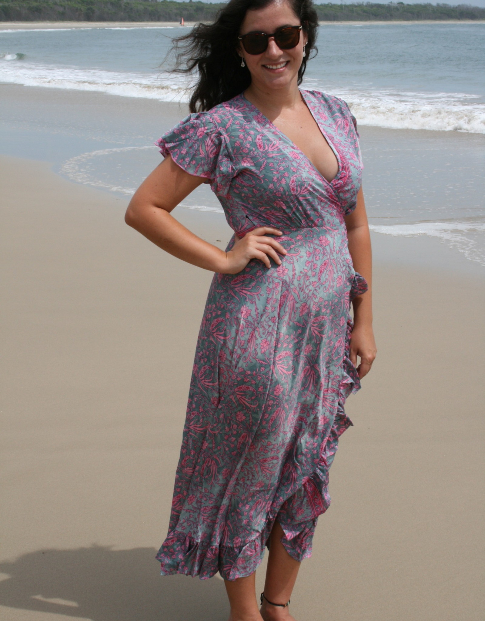 ava wrap dress