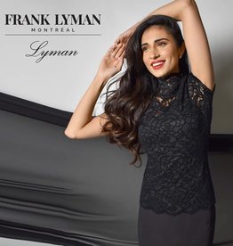 Frank Lyman Black Lace Top