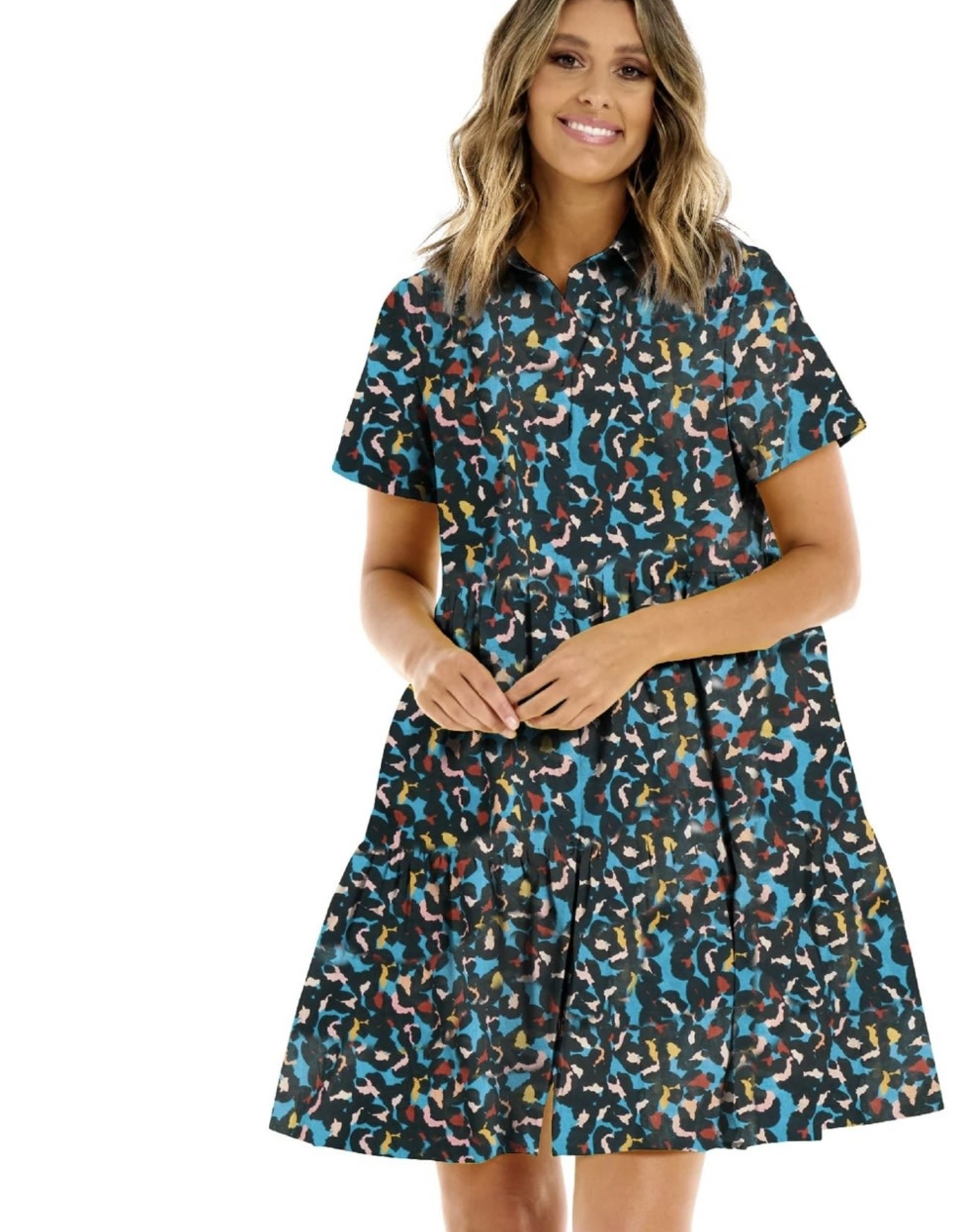 Betty Basics Lori Dress BB8031 - Onyx Poppy Boutique