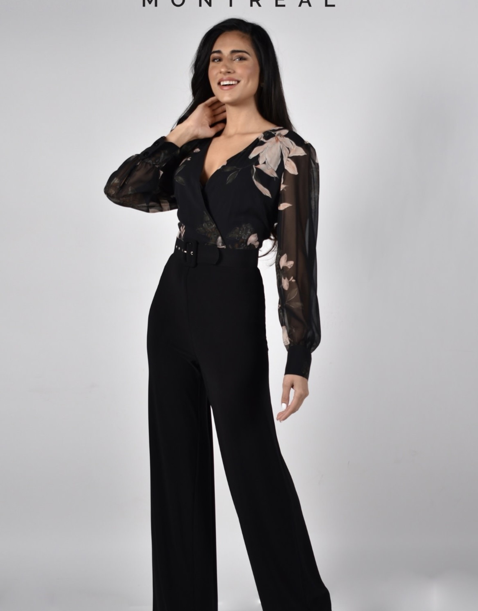 Frank Lyman Pant Suit 214022 - Onyx Poppy Boutique