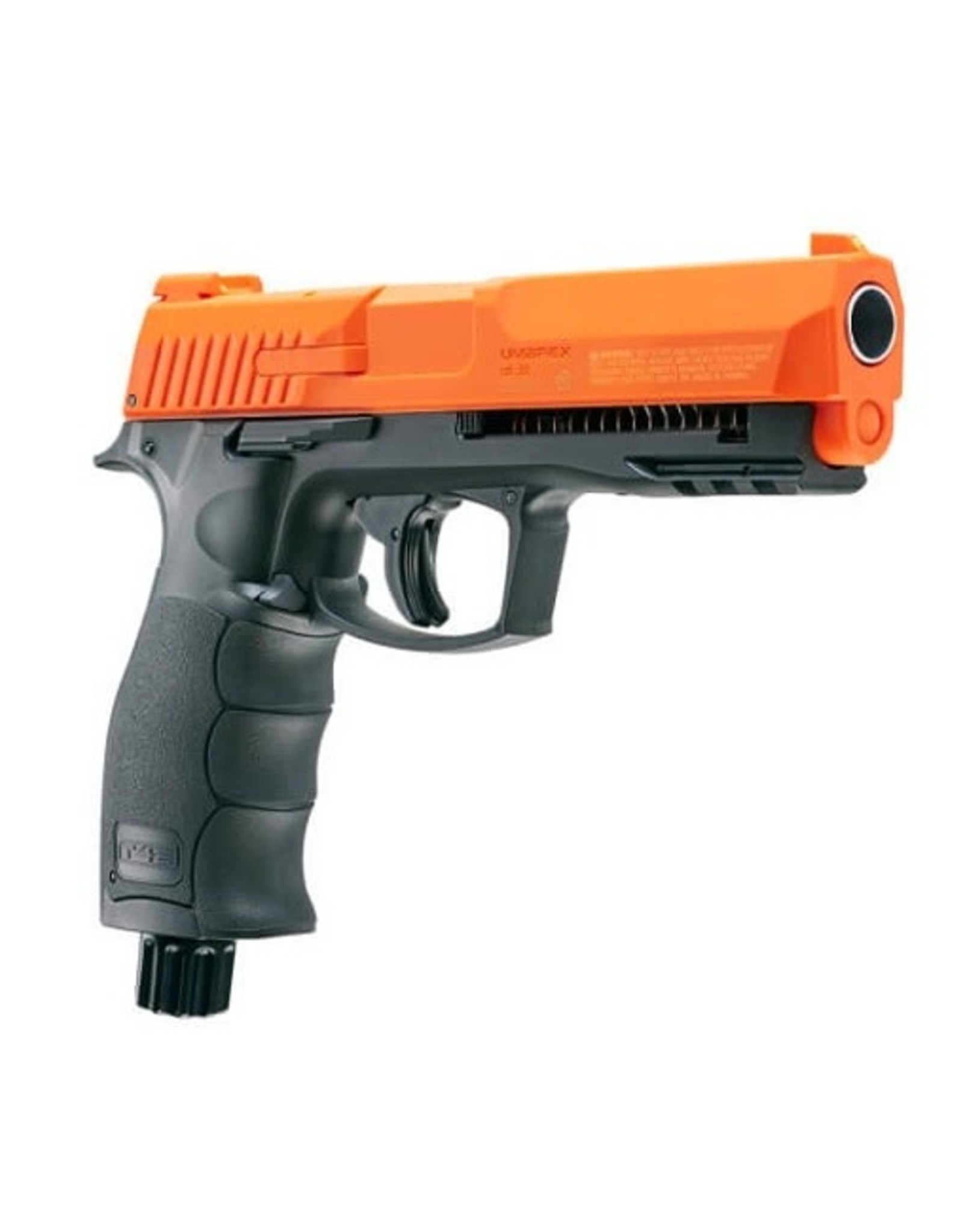 Umarex .50 (12.7MM) Cal. T4E HDP50 Defender Semi-Auto CO2 Air Pistol with PAVA Pepper Filled and Rubber Balls - 6 Round Magazine