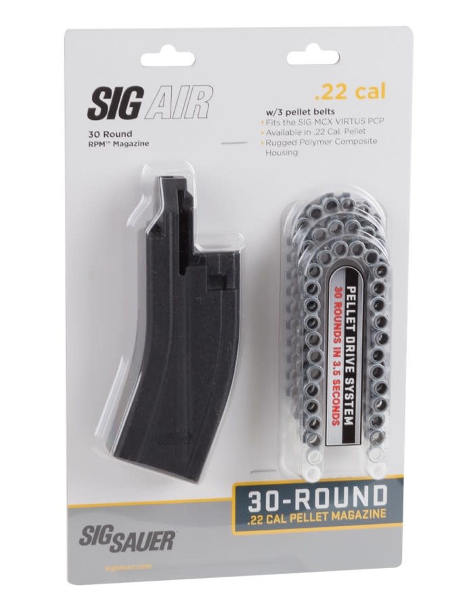 Sig Sauer SIG Sauer MCX Virtus PCP Rifle Magazine .22 Caliber (5.5m) - 30 Rounds