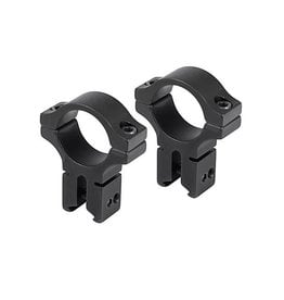 BKL - MOUNTS 1" Scope Rings Fit 3/8" or 11mm Dovetail - Matte Black