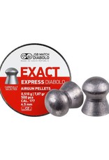 JSB JSB Exact Express Diabolo Lead Domed Airgun Pellets .177 Caliber (4.5mm) 7.87 Grains - 500 Rounds