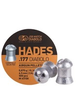 JSB JSB Hades Diabolo Lead Hollow Point Airgun Pellets .177 Caliber (4.5mm) 10.34 Grains - 500 Rounds