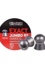 JSB JSB Exact Jumbo RS Diabolo Lead Domed Airgun Pellets .22 Caliber (5.5mm) 13.43 Grains - 500 Rounds