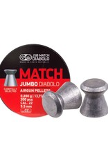 JSB JSB Match Jumbo Diabolo Lead Wadcutter Airgun Pellets .22 Caliber 13.73 Grains - 300 Rounds