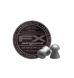 FX Airguns .22 Cal 15.9 Gr 500 Rd Lead Domed Pellets