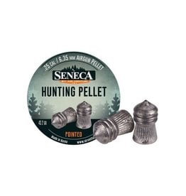 Seneca .25 Cal 43.2 Gr 83 Rd Hunting Lead Pointed Pellets by Air Venturi