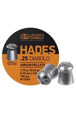 JSB JSB Hades Diabolo Lead Hollow Point Airgun Pellets .25 Caliber (6.35mm) 26.54 Grains - 150 Rounds