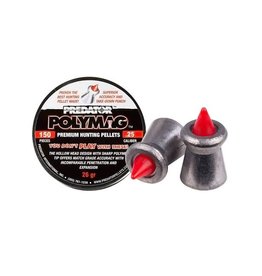 Predator .25 Cal 26 Gr 150 Rd Polymag Long-.408" (10.36mm) Long Lead Pointed Pellets