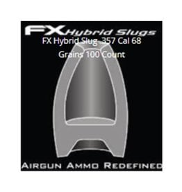 FX Airguns .357 Cal 68 Gr 100 Rd Hybrid Lead Hollow Point Slugs