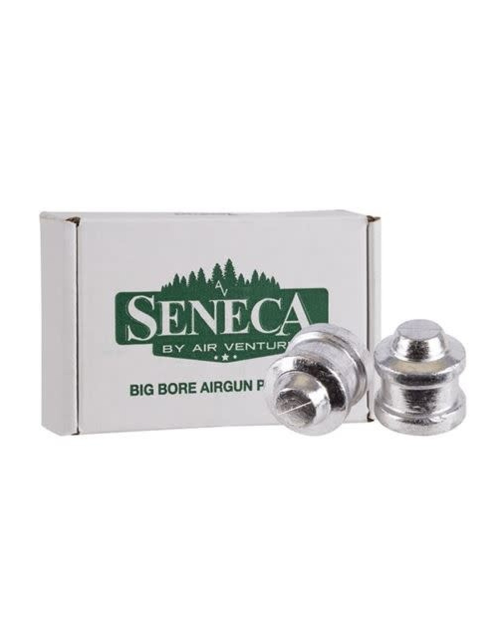Seneca .50 Cal | 210 Gr | 50 Rd | .495 cal | Seneca Lead Flat Point Balle Blondeau Slugs by Air Venturi